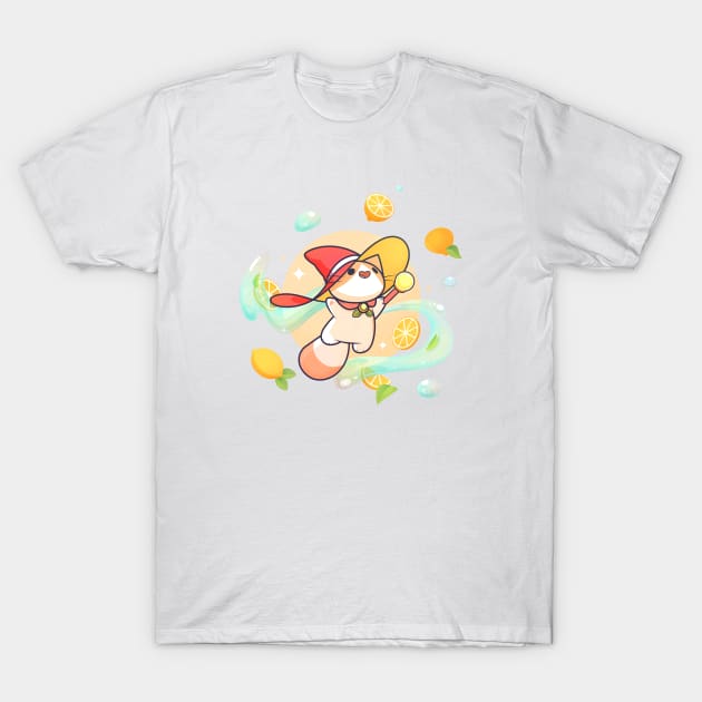 Lemon Mage T-Shirt by Everything A Cat